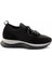 Siyah Süet Hakiki Deri Kadın Sneaker K01673120002 1