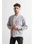 Fbı Jeans Slimfit Gofre Kumaş Kolej Yaka Astarlı Baharlık Mont 1