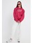 Fuşya Hoodie, Oversize Hoodie, Kadın Hoodie, Kanguru Cepli Hoodie, Lastikli Hoodie 3