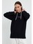Siyah Hoodie, Oversize Hoodie, Kadın Hoodie 4