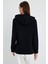Siyah Hoodie, Oversize Hoodie, Kadın Hoodie 5