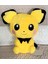 Ithal Dokuma Kumaş Pokemon Go Pichu Junior Pikachu Figür Peluş Oyuncak Uyku & Oyun Arkadaşı 27 Cm. 4