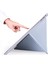 Apple iPad 9. Nesil 10.2 Inc (2021) Yatay ve Dikey Standlı Antişok Köşe Korumalı Kalemlikli Origami Slikon Kılıf A2602 A2604 A2603 A2605 4