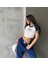 New York Baskılı Crop T-Shirt 2