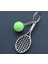 Tenis Raketi ve Topu Anahtarlık (Rastgele Gönderim) 5