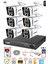 6 Kameralı Full Hd Gece Renkli - Su Geçirmez Ultra LED Güvenlik Kamerası Seti 500 GB 1