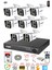 8 Kameralı Full Hd Gece Renkli - Su Geçirmez Ultra LED Güvenlik Kamerası Seti 320 GB 1
