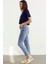 Straight Comfort Fit Jean Pantolon Açık Mavi 4