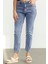 Straight Comfort Fit Jean Pantolon Açık Mavi 3