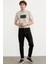 Skinny Fit Normal Bel Jean Pantolon - Füme 3