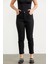 Likralı Fit Mom Jean - Siyah 2