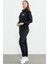 Jogger Dik Yaka Eşofman Takım - Siyah 3