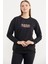 Sıfır Yaka Oversize Sweatshirt - Siyah 3