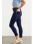 Likralı Slim Fit Jean Pantolon Koyu Mavi 3