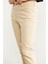 Likralı Fit Mom Jean - Bej 4