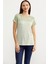 Marine Düğme Detaylı T-Shirt - Yeşil 1