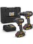 DX12K Çift Akülü Şarjlı Darbeli Matkap 18VOLT/2.0AH + DX71 Darbeli Tornavida Kombo Set 1