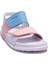 Krixi 321F23Y252B Beyaz Pembe Ortopedik Günlük Kız Çocuk Spor Sandalet 1