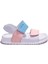 Krixi 321F23Y252B Beyaz Pembe Ortopedik Günlük Kız Çocuk Spor Sandalet 2