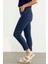 Likralı Fit Mom Jean - Lacivert 4