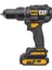 DX12SET Çift Akülü Şarjlı Darbeli Matkap 18VOLT/2.0AH + DA01903 201 Parça Delme ve Vidalama Uç Seti 3