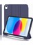 Apple iPad 10. Nesil 10.9 (2022) Kalemlikli Yatay Standlı Stromix Smart Kılıf ve Ekran Koruyucu A2696 A2757 A2777 A3162 1
