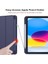 Apple iPad 10. Nesil 10.9 (2022) Kalemlikli Yatay Standlı Stromix Smart Kılıf ve Ekran Koruyucu A2696 A2757 A2777 A3162 3