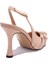 DZA07-7311241BB Bej Klasik Topuklu Kadın Ayakkabı 4