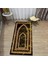 Dijital Baskılı Yıkanabilir Hediyelik Namazlık Seccade Halı, V-Seccade-21-Gold, 1