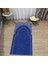 Dijital Baskılı Yıkanabilir Hediyelik Namazlık Seccade Halı, V-Seccade-15-Mavi, 2