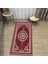 Dijital Baskılı Yıkanabilir Hediyelik Namazlık Seccade Halı, V-Seccade-40-Kırmızı, 1
