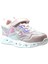 Elina Pudra Cırtlı Hafif Taban Işıklı Anatomik Kız Çocuk Spor Ayakkabı 2
