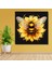 Renkli Baskılı Sayılarla Boyama Hobi Seti (Çerçeveli) 50X50 Cm: Arı ve Papatya 2 1