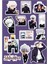 Jujutsu Kaisen Anime Temalı Sticker Seti Ajanda Laptop Telefon Sticker Seti 13 Adet 1