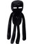 Ithal Kumaş Minecraft Black Enderman Karakter Figür Peluş Oyuncak Uyku & Oyun Arkadaşı 37 Cm. 1