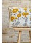 Home Punch Işlemeli Tekli Dekoratif Papatya Desen Kırlent Kılıfı (Panç) 2