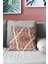 Çift Tarafı Baskılı India Pattern-3 Desenli Süet Kırlent Kılıfı 3