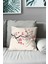 Çift Tarafı Baskılı Blossom Japan - 4 Desenli Süet Kırlent Kılıfı 3