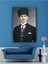 Led Işıklı Cumhuriyetimizin Kurucusu Gazi Mustafa Kemal Atatürk Tablo Şık Hediyelik Ofis İşyeri Salon Kanvas Tablo 50 x 35 cm ( Özel Ölçü Siparişleriniz İçin Mesaj Atınız. ) 2