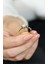 Lotus Çiçeği Tektaş Yüzük 14 Ayar A063492 2