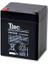 12 Volt 5 Amper Akü Ttec 90X65X101-1435 Gram 1