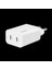 2SCG01B Smartcharger Duo Pro Gan 50W Pd Seyahat Hızlı Şarj Aleti Usb-C + Usb-C Beyaz 1
