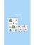Vintage Blue Lady Sticker Set 3 Adet Mat Kağıt 1