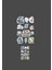 Vintage Blue Lady Sticker Set 3 Adet Mat Kağıt 3
