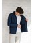 Fbı Jeans Slimfit Gofre Kumaş Dik Yaka Astarlı Baharlık Mont 3