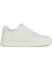 Erkek Beyaz Arvier Bağcıklı Deri Sneaker 2
