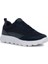 Erkek Lacivert Spherica Bağcıklı Deri Sneaker U45BYA01422C4002 2