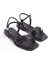 ARTI ARTI AYAKKABI MİA026-1504 Günlük Kadın Siyah Tatil Sandaleti 4