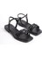 ARTI ARTI AYAKKABI MİA026-1508 Günlük Kadın Siyah Tatil Sandaleti 4