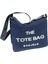 Unısex Kanvas Kumaş The Tote Bag Baskılı Evrak Okul Postacı Çantası 1